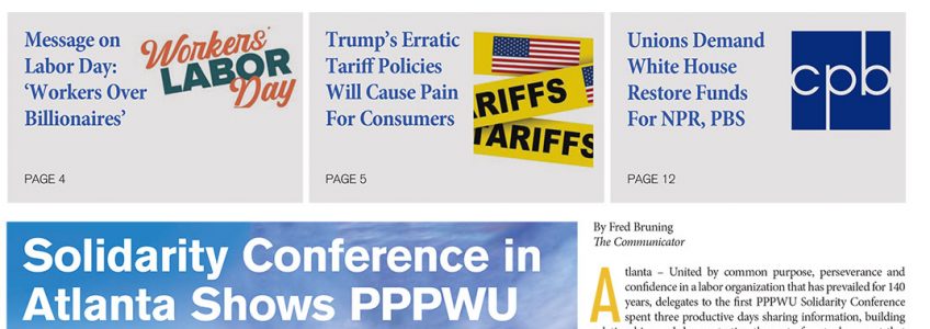 2025 October - November - December Communicator - Printing Packaging & Production Workers Union of North America Magazine.